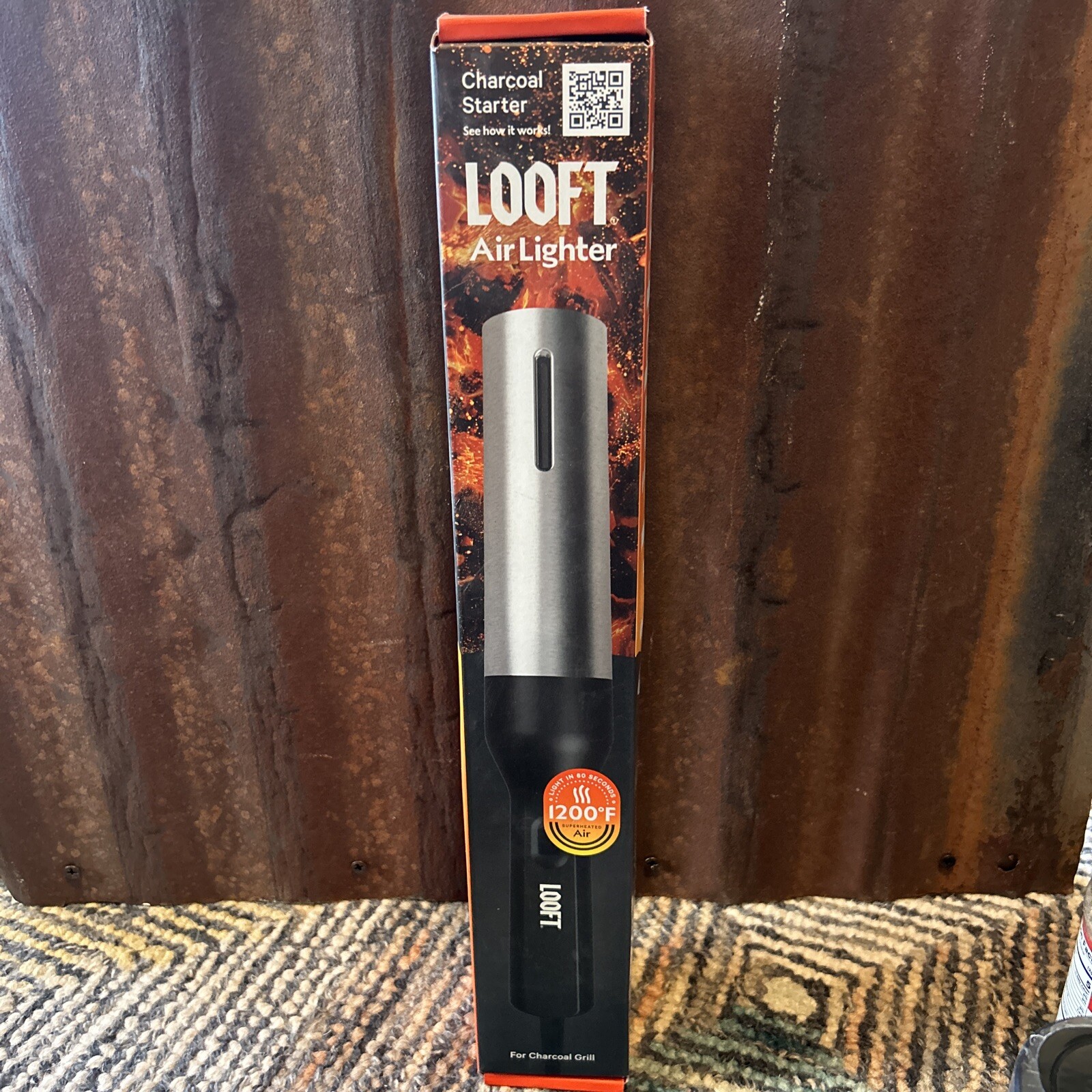 For Charcoal Grill, Pizza Oven, Or Fire Pit, 1200 Degrees