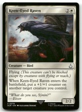 Keen-Eyed Raven #279 MTG Assassin's Creed NM X1