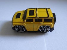 hot wheels hummer H3 yellow
