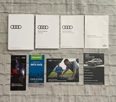 2020 Audi Q5 SQ5 Owners Manual S-Line Elite Premium Sport Plus Prestige Technik