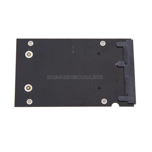 Mini Pcie PCI-E SSD mSATA to 2.5" SATA3 Convertor mSATA-SATA Adapter Card Black - Bild 5 von 5