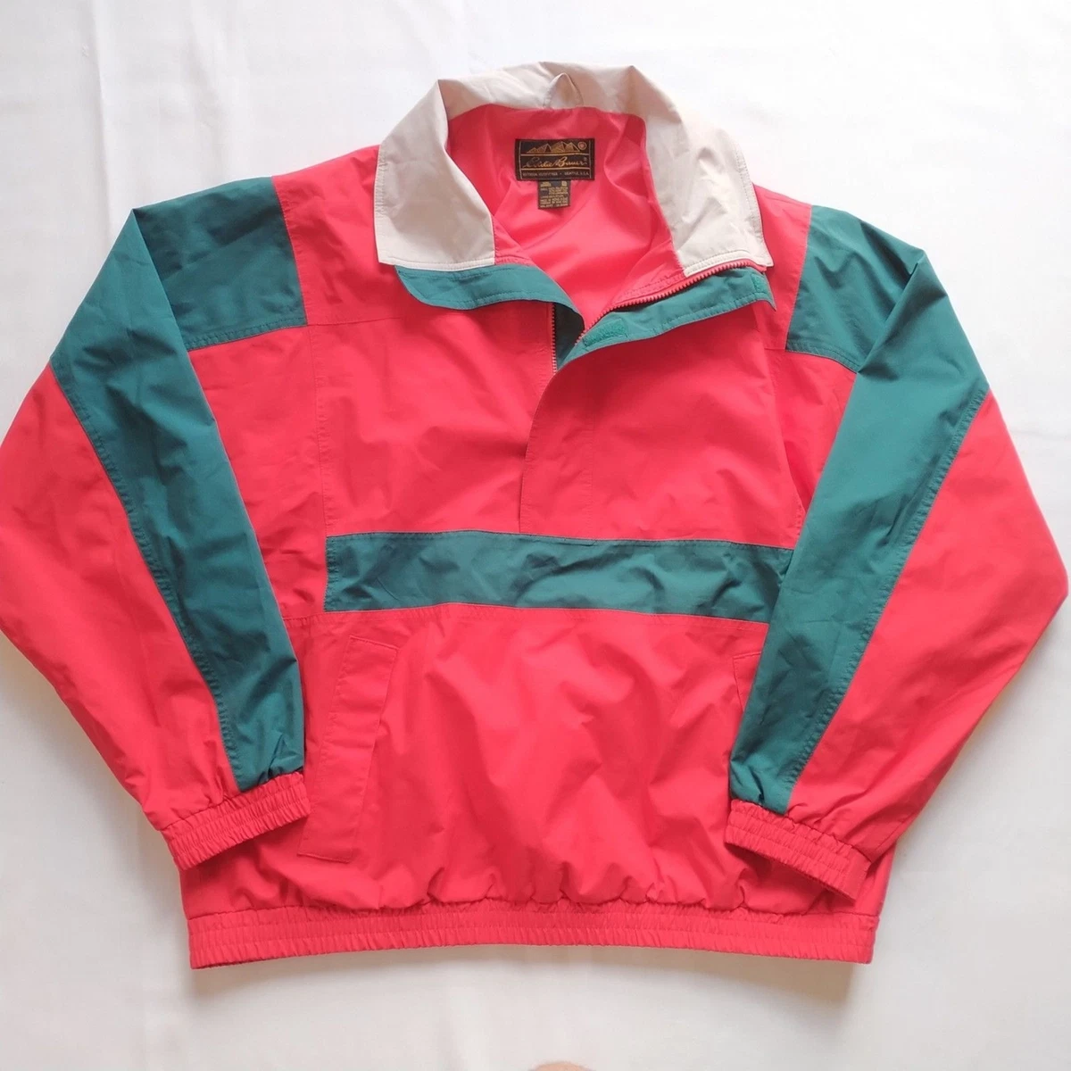 Vintage 90s Eddie Bauer Gore Tex Anorak Rain Jacket Men s XL eBay