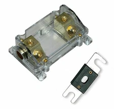 IMC Audio 175 Amp ANL Fuse Holder One 0/2/4 Gauge Input One 0/2/4 Gauge Output