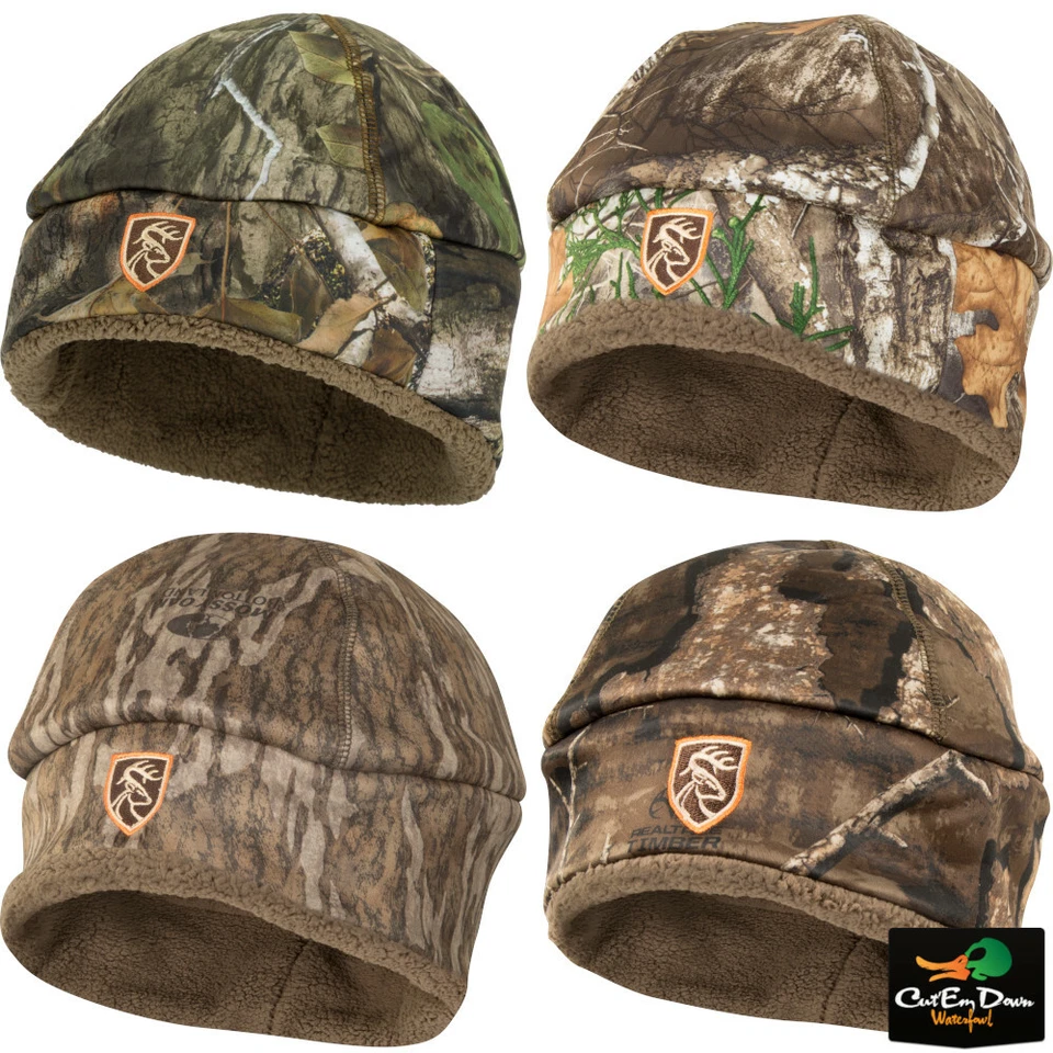 DRAKE NON TYPICAL DRAKE WATERFOWL NON TYPICAL YOUTH SHERPA SILENCER BEANIE WITH AGION ACTIVE XL