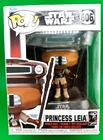 Funco Pop Princess Leia Bobble-Head Star Wars Bounty Hunter #606 NEW