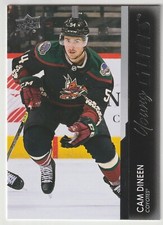 2021-22 UD Extended Series Young Guns Cam Dineen #732 Arizona Coyotes
