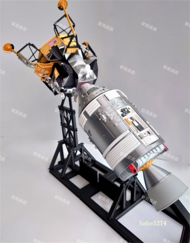 Apollo 11 modulo lunare Apollo 1/72 1/48 scala 1/48 giocattolo scena modello astronauta - Foto 21 di 31