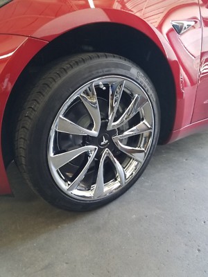 Teslaホイール③ピコカツ 20” Tesla Model 3 Stiletto OE Complete Wheels Set – CarGym
