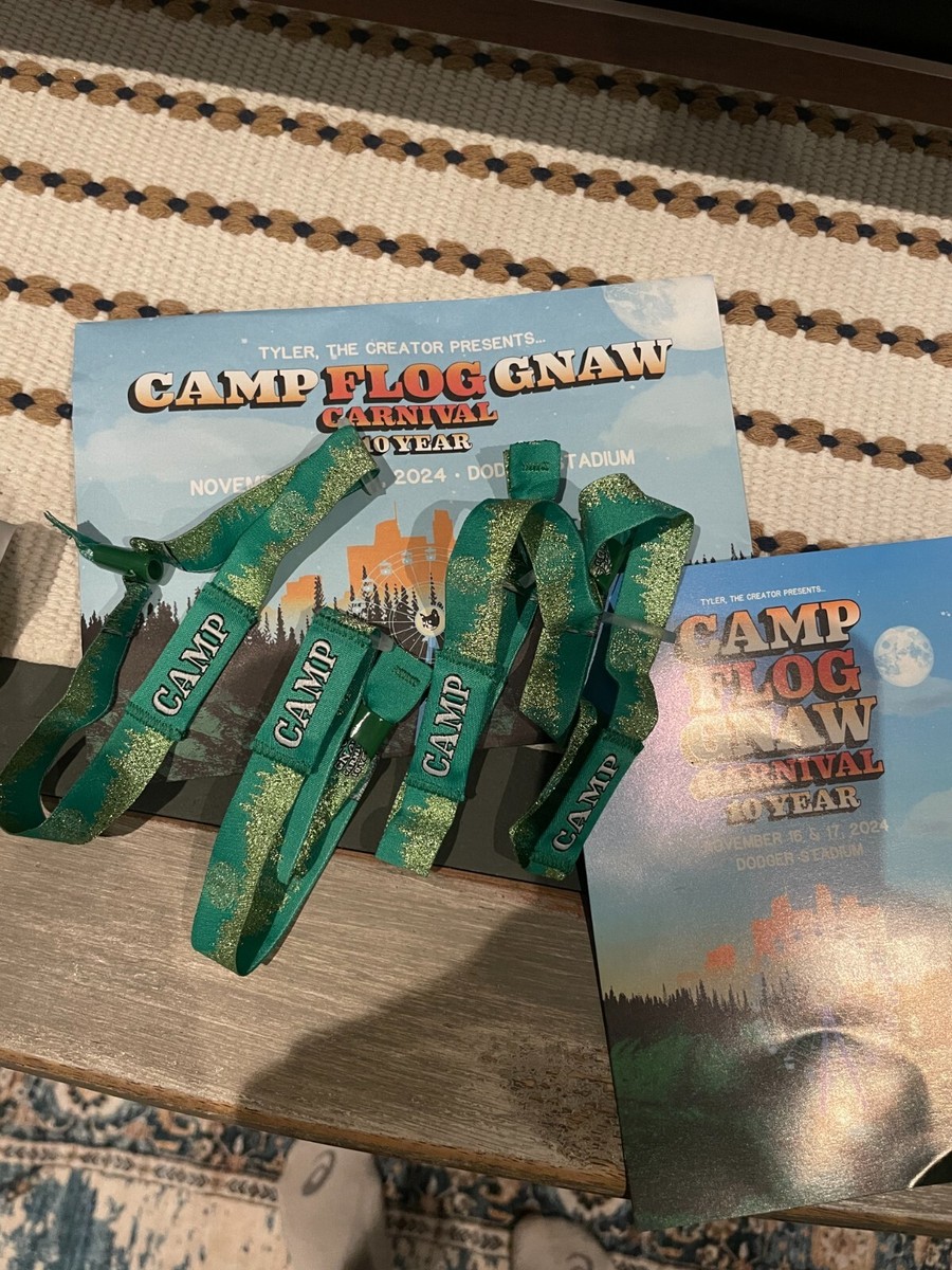 Camp Flog Gnaw 2024 (2 Day) GA Ticket November 16th/17t. 4 available, $390  each. | eBay