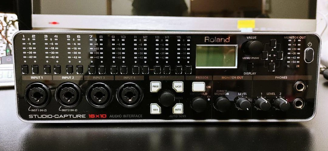 Roland STUDIO-CAPTURE UA-1610 USB 2.0 Audio Interface Used