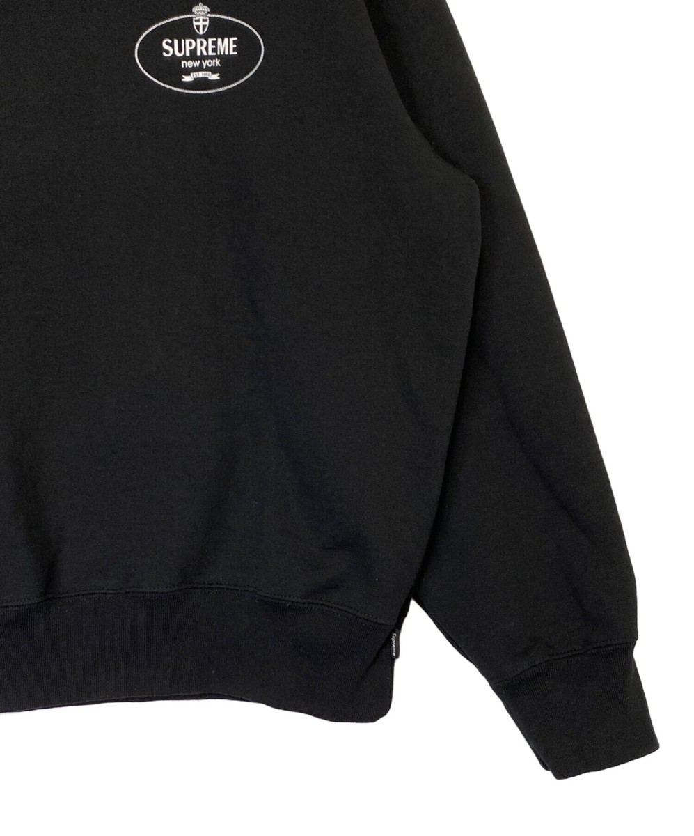 SUPREME Crest Crewneck Size: S Black Men | eBay SUPREME Crest Crewneck Size: S Black Men | eBay