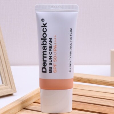 DERMABLOCK BB SUN Cream 35ml SPF50+ PA++++ Sunscreen UV Sun Block Kbeauty NEU