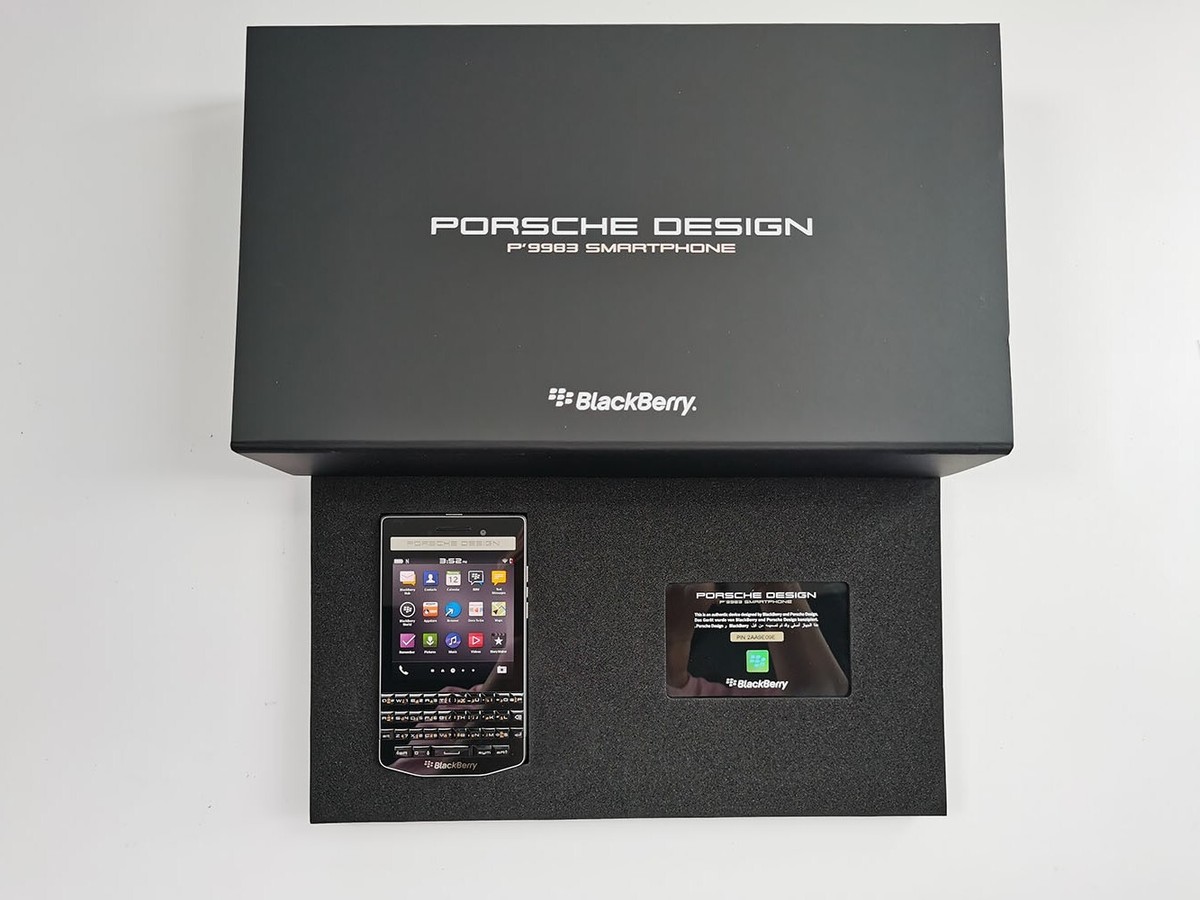 【限定セール】BlackBerry PORSCHE DESIGN P'9983 BlackBerry Porsche Design P'9983 Unlocked Smartphone - Collector's