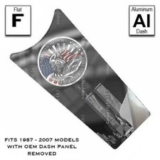 Aluminum Gas Tank Dash Console Insert For 87-07 Touring 9 11 9-11 Always Rember Aluminum Gas Tank Dash Console Insert For 87-07 Touring 9 11 9-11 Always Rember