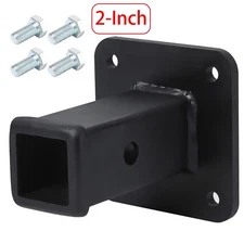Hitch Wall Mount 2" Bolt-On Receiver Opening Hitch Tube Trailer Hitch Receiver