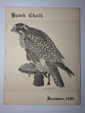 HAWK CHALK DECMBER 1986, AMERICAN FALCONERS ASSOCIATION