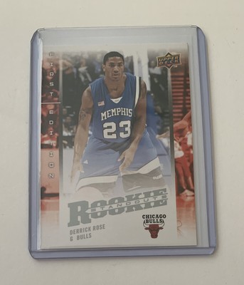 Derrick Rose Rookie Card Upper Deck 1st Edition 2008-09 Chicago Bulls # ...