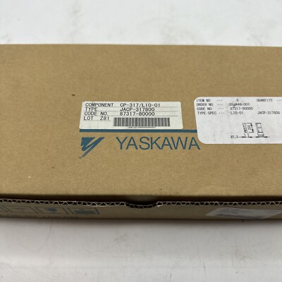 1PC YASKAWA CP-317/LIO-01 JACP-317800 PLC MODULE