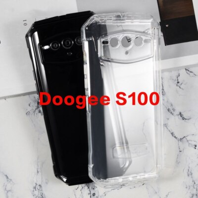 Soft Back Bumper Case Cover Armor Guard House Protector For DOOGEE S100 S100 Pro