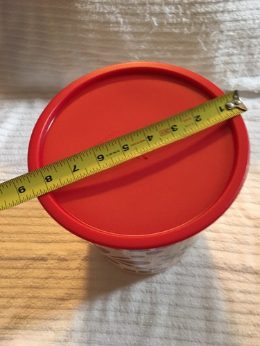 Tupperware NEW Jumbo Huge One Touch Canister 24C Happy Hacienda *NEW* 5.5 L - Picture 2 of 8