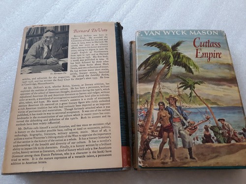 The Year of Decision: 1846 1943, & Cutlass Empire 1949 both HC DJ VINTAGE BOOKS - Picture 12 of 12