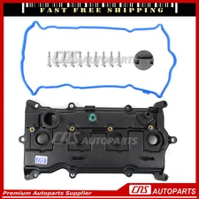 Engine Valve Cover & Gasket & Cap & Bolts Fit 2013-2017 Nissan Altima Rogue 2.5L