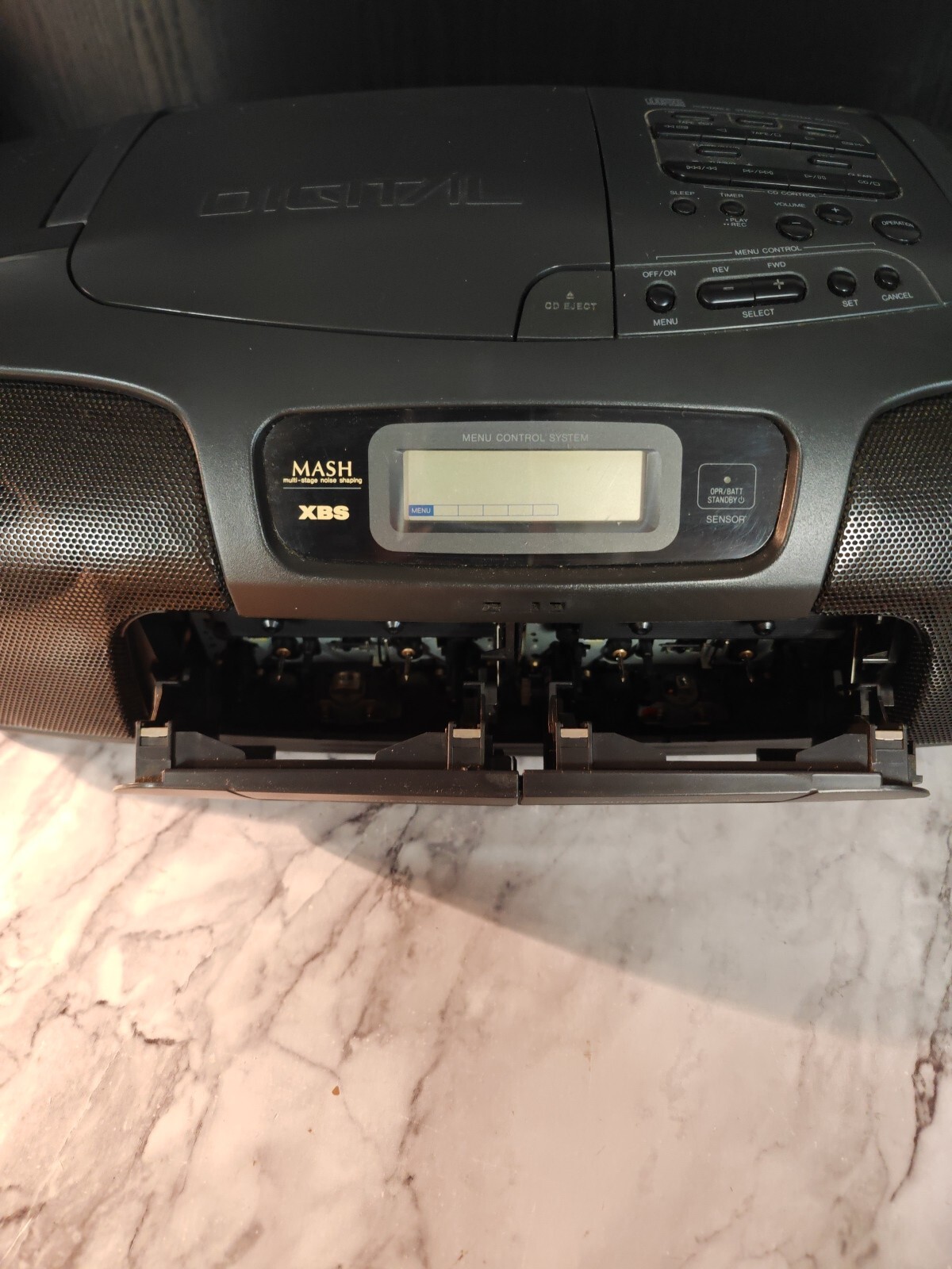 Panasonic Boombox RXDT501 Portable Stereo System Tape Cassette CD Not