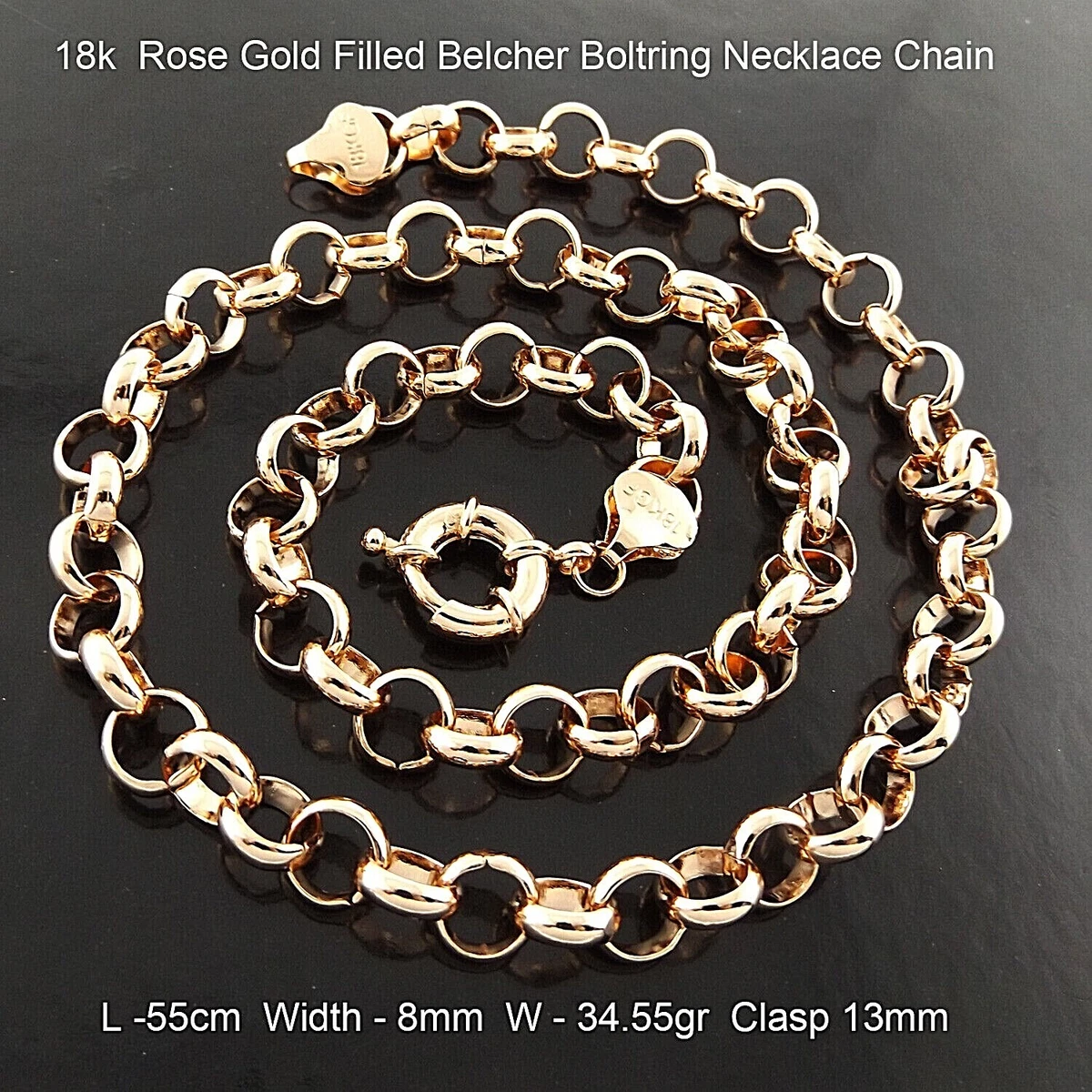 Rose gold on sale filled necklace