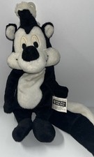 Vtg 1998Warner Brothers Pepe Le Pew Plush 13 Long Tall Looney Tunes Skunk
