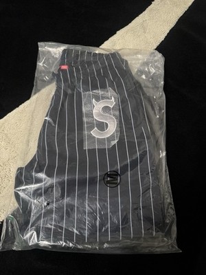 DS Supreme Devil S Logo Sweatpants Pinstripe Size Medium New In