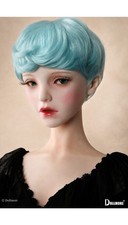 Dollmore BJD Wig only 13-14 inch Zeke Short Cut Wig Blue