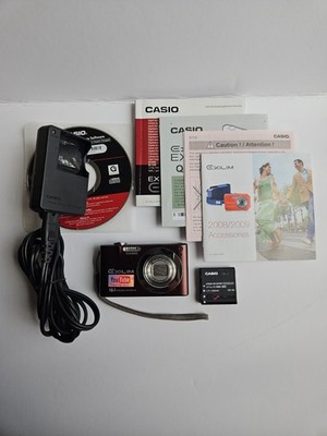 Casio EXILIM EX-Z100 10.1MP Compact Digital Camera Brown w/Manual & Charger