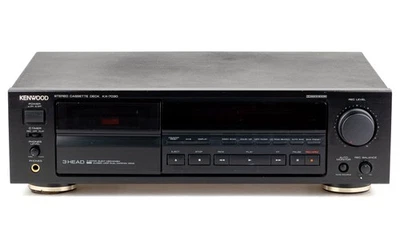 Kenwood KX-7030 3-Kopf Kassettendeck / 3-Motoren / gewartet, Garantie #03 - Bild 1 von 4