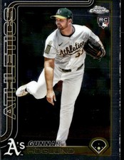 GUNNAR HOGLUND 2025 TOPPS CHROME UPDATE RC ATHLETICS #USC127