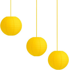 Pack of 3 Paper Lantern Lampshade Party Birthday Baby Shower Wedding Celebration