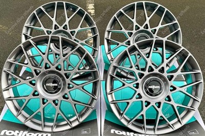 19 Zoll Grau BLQ-C Alufelgen passend für Audi A4 alle Modelle Roadster 5x112 - 8,5