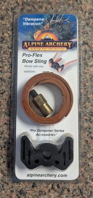 Alpine Archery Pro-Flex Bow Sling w/Leather Strap NEW OLD STOCK READ LOOK 