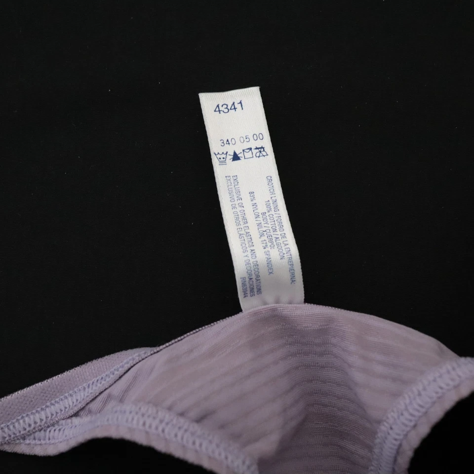 2 NEW Barely There VTG 90s Y2K Soft High Cut Thong Panties Lot MED / LARGE - Image 4 of 4