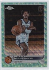 2022 Chrome OTE Overtime Elite Aqua & Green Wave Refractor /199 Bryce Griggs ut4