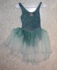 Aquamarine/Tie Dye Dance Costume M Stevens CM