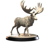 Megaloceros  3DIPStudios  Extinct Animals  Miniature  32mm