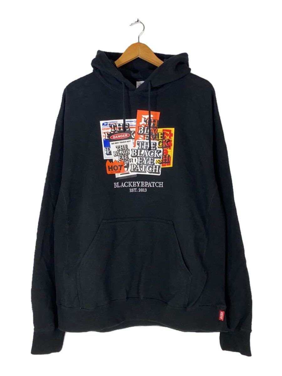 Blackeyepatch Hoodie XL Cotton Embroidered Logo Handling