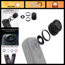 Lens Replacement Kit for Insta360 X5 - Optical Glass Cover, Removal Tool  2 Bas