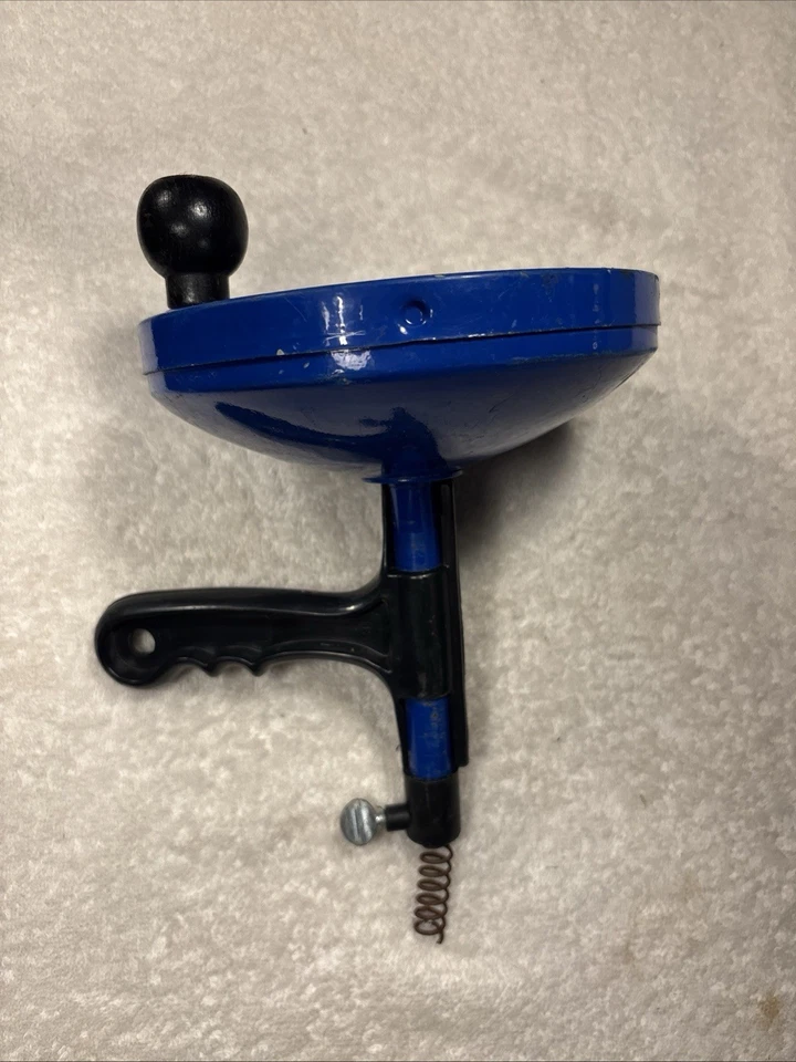 Cobra Auger Heavy Duty Steel Drum Plumbing Drain Snake 20' Drain Cleaning 1/4" - Image 4 of 4