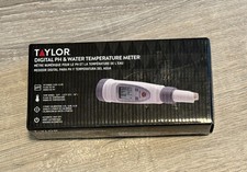 Taylor Cyfrowy miernik pH i temperatury wody - nowy w pudełku