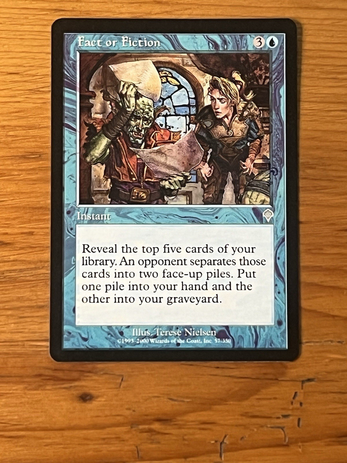 MTG – Magic the Gathering – Fact or Fiction – Invasion – Pro Tour Stamped – LP