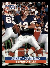 Jim Kelly 1991 Pro Set #78 Buffalo Bills FOOTBALL *222