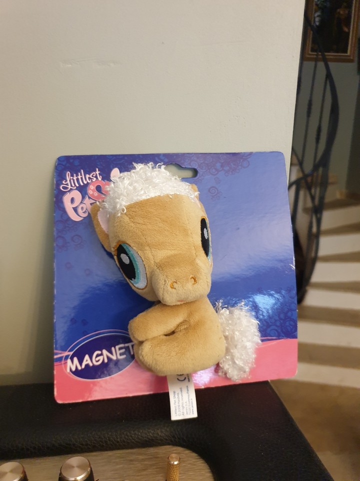 Littlest Pet Shop Hasbro Horse Magnet Plush Retired
