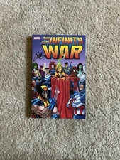 The Infinity War Written and Signed by Jim Starlin, Marvel Comics Paperback 