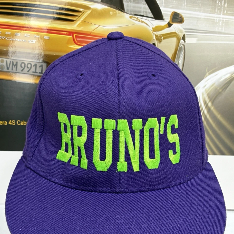 Bruno's Impresionante Gorra Gorra 210 Ajustable 7 1/4-7 5/8 Púrpura Informal Ajustable Para Hombre Foto 2 de 4